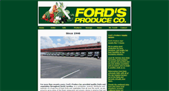 Desktop Screenshot of fordsproduce.com